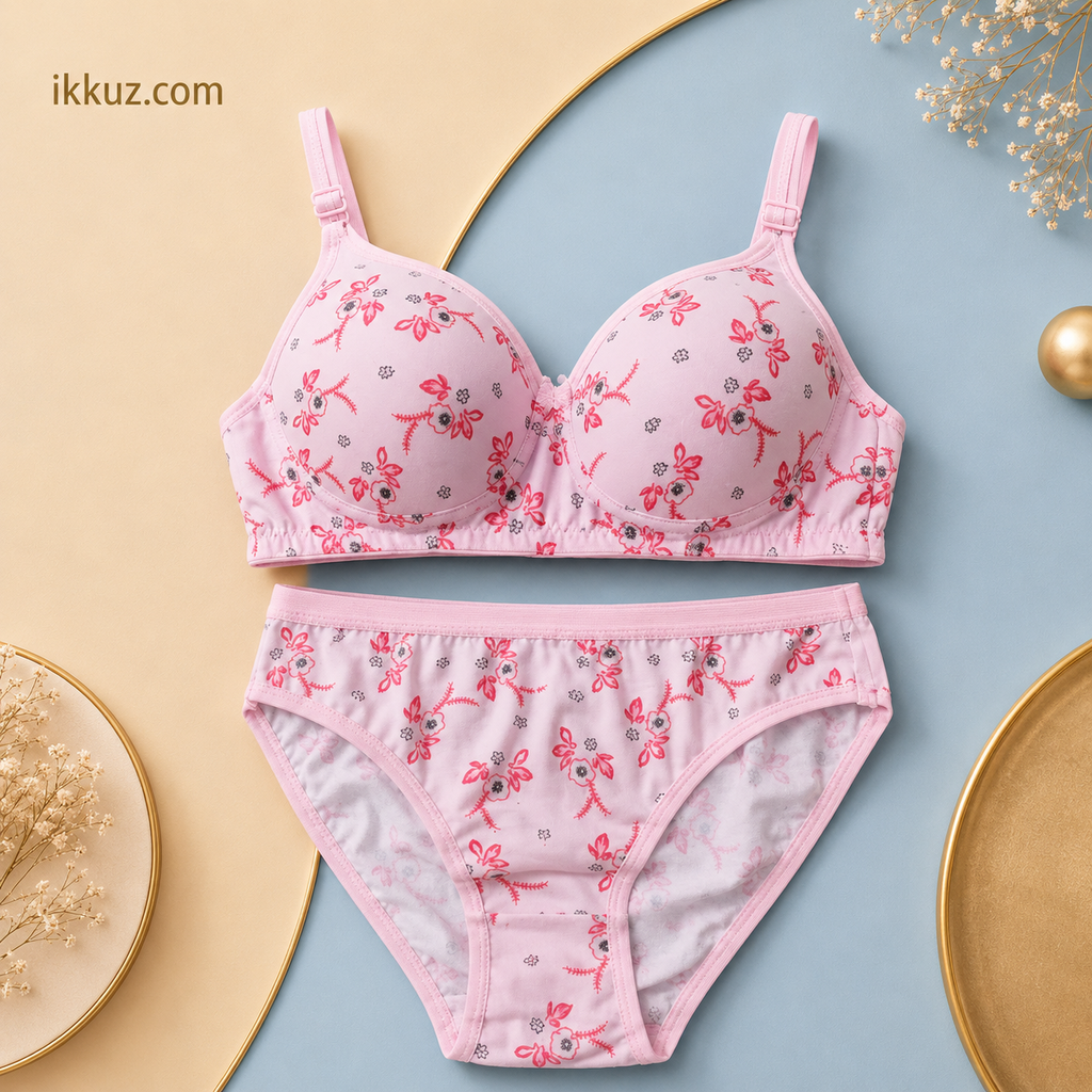 LuxeComfort 3-Piece Soft Padded Everyday &amp; Bridal Bra Set