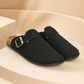 Premium Handmade Men’s Buckle Clogs | Comfortable Daily Wear Slip-On Sandals