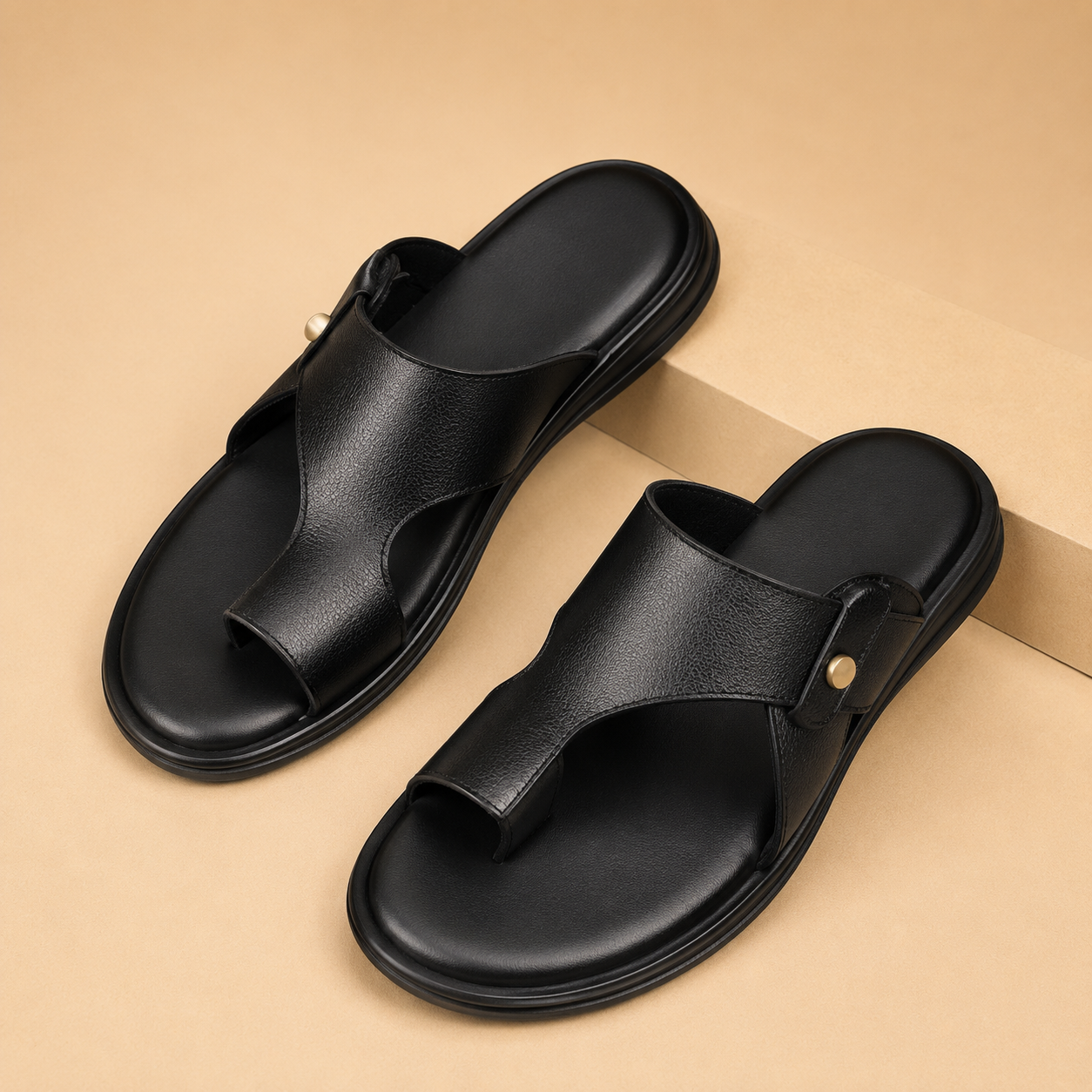 Premium Comfort Slip-On Formal Sandals for Men | Stylish Everyday Footwear