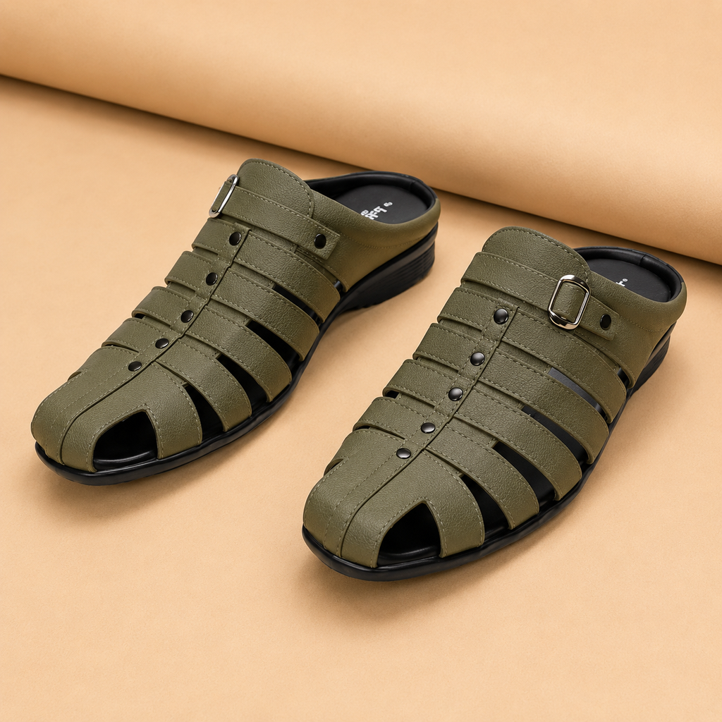 Premium Comfort Fisherman Sandals for Men | Lightweight Casual Slip-On Footwear
