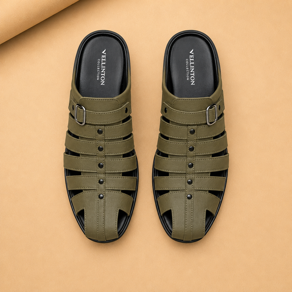 Premium Comfort Fisherman Sandals for Men | Lightweight Casual Slip-On Footwear