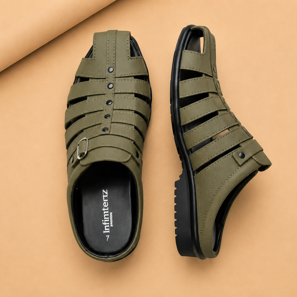 Premium Comfort Fisherman Sandals for Men | Lightweight Casual Slip-On Footwear