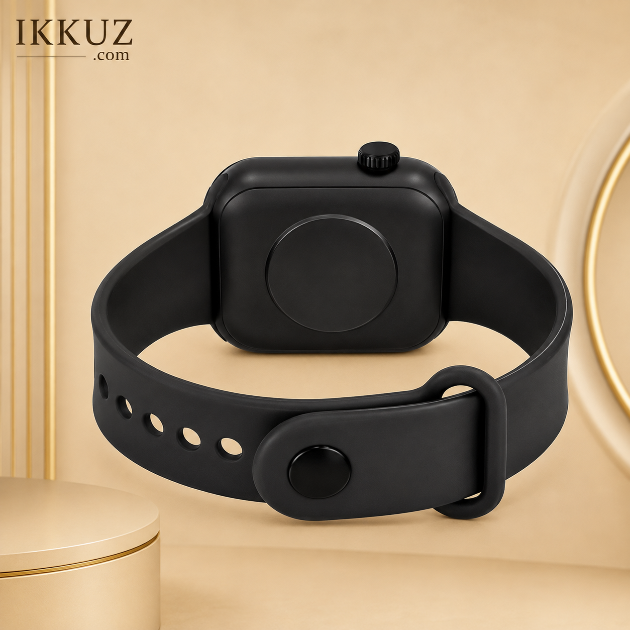 Digital Kids Smart Style LED Watch for Boys &amp; Girls | Unisex Square Digital Watch | Soft Silicone Strap | Casual Sports Wrist Watch | Birthday Gift for Kids | Black