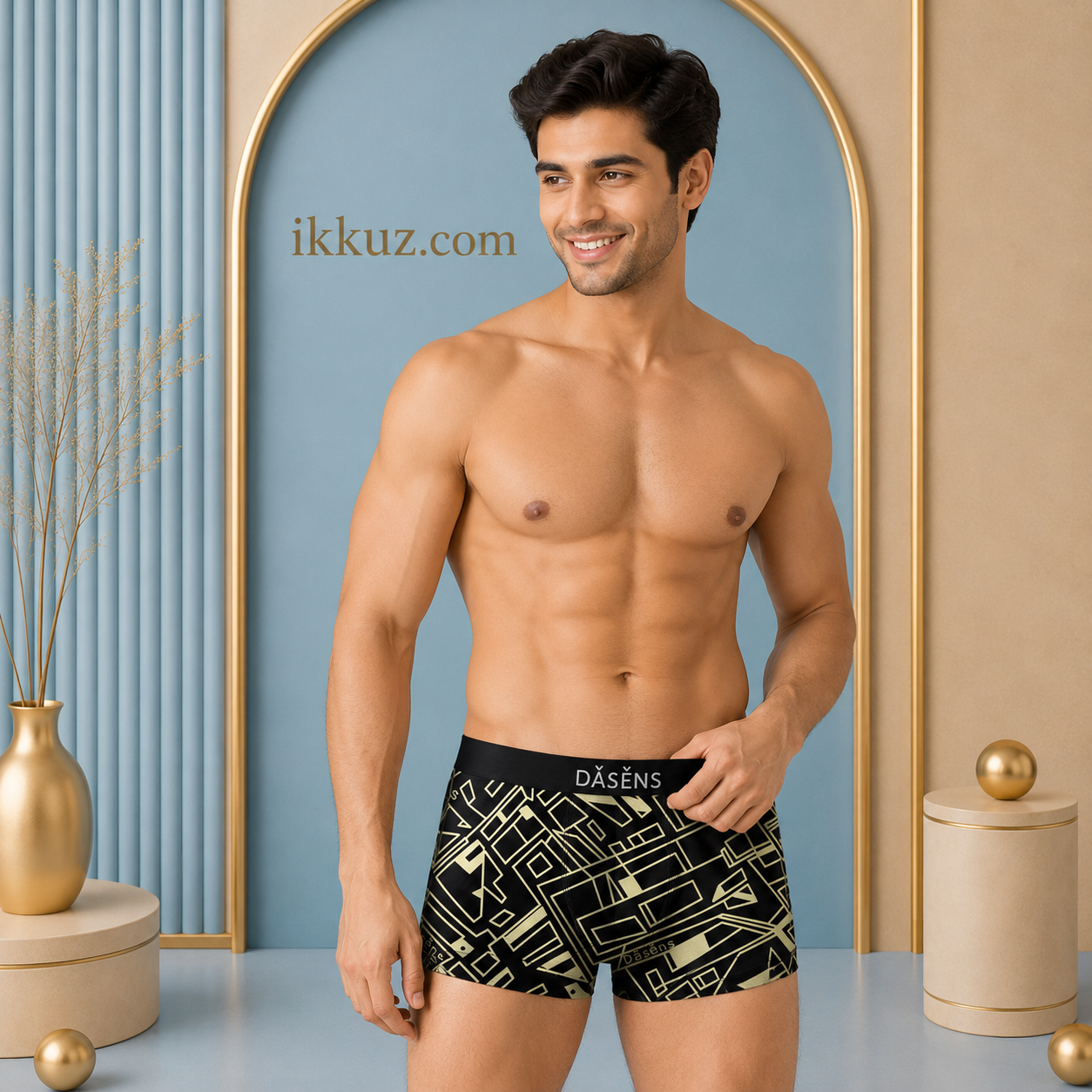 Premium Men's Silk Blend Boxer Trunks | Anti-Bacterial Super Soft Stretchable Innerwear | Breathable Comfort | Pack of 4