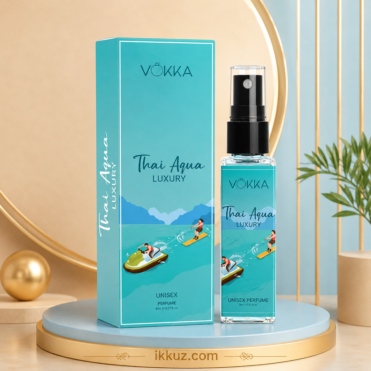 فاجا تايلاند أكوا 8 مل – عطر جيب مائي فاخر يدوم طويلاً للجنسين | ماء عطر منعش بالحمضيات والخشب