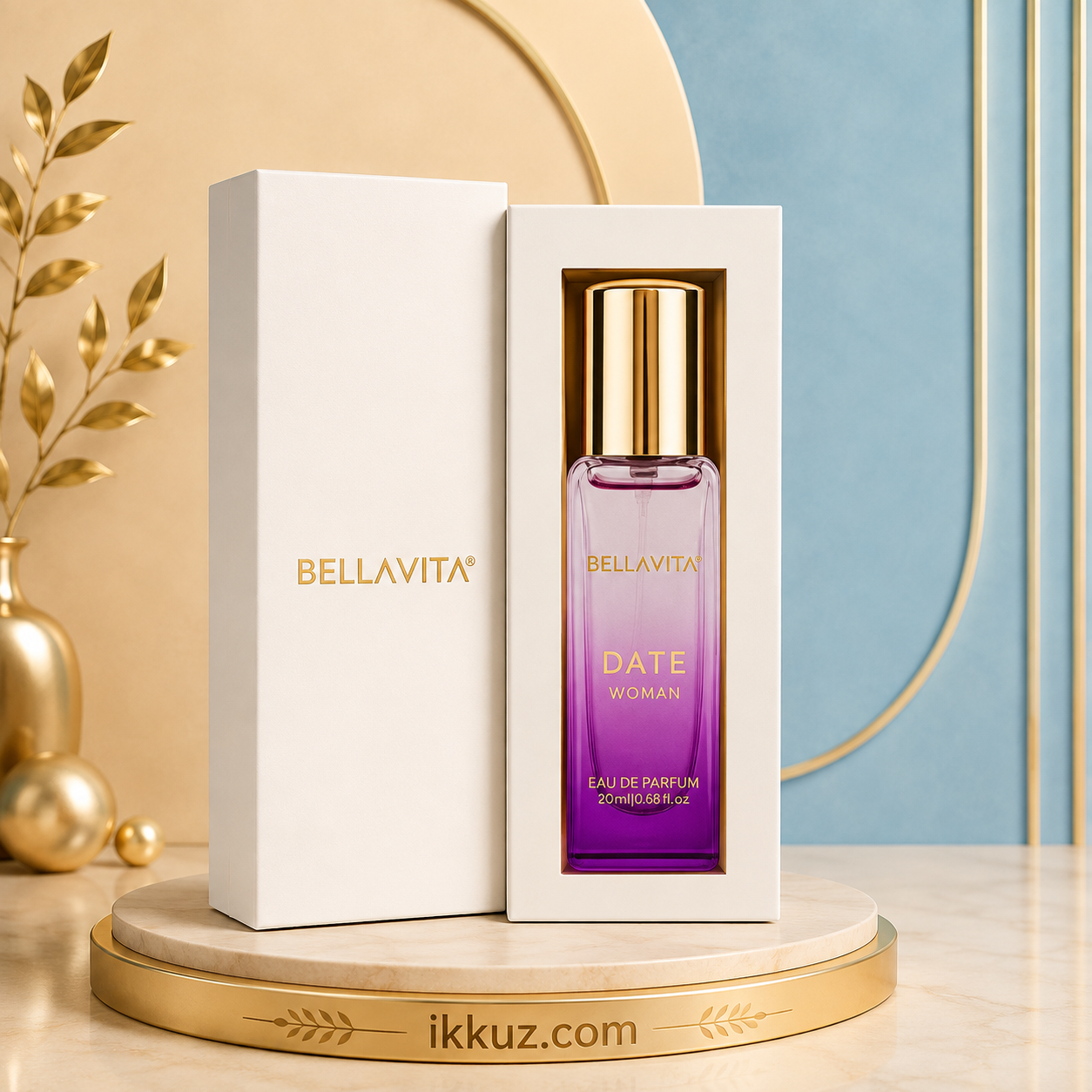 Bella Vita Luxury DATE Woman 20ml EDP – Long-Lasting Fruity Floral Perfume for Women | Romantic &amp; Elegant Fragrance