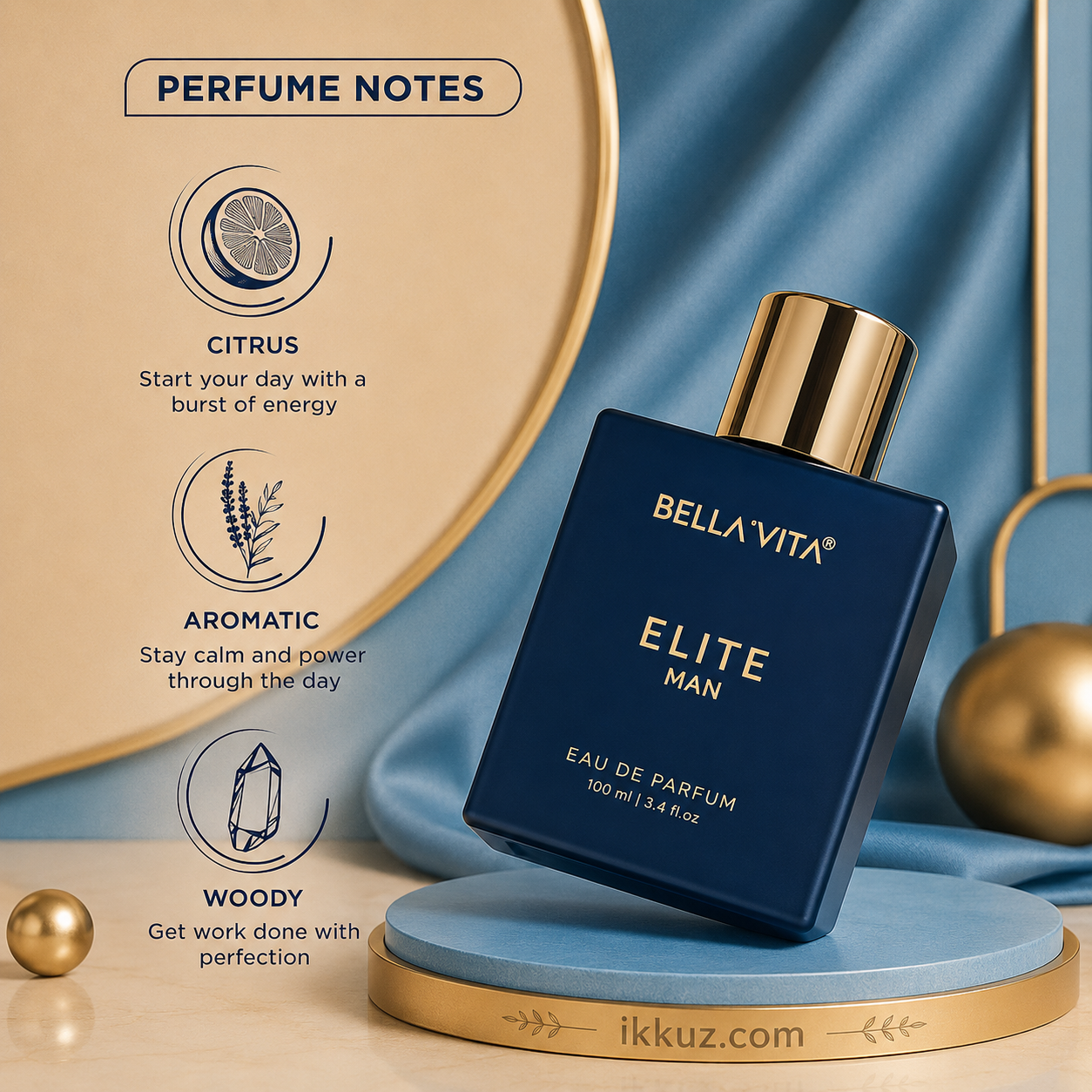 Bella Vita ELITE Man Luxury EDP Perfume – 100 ml