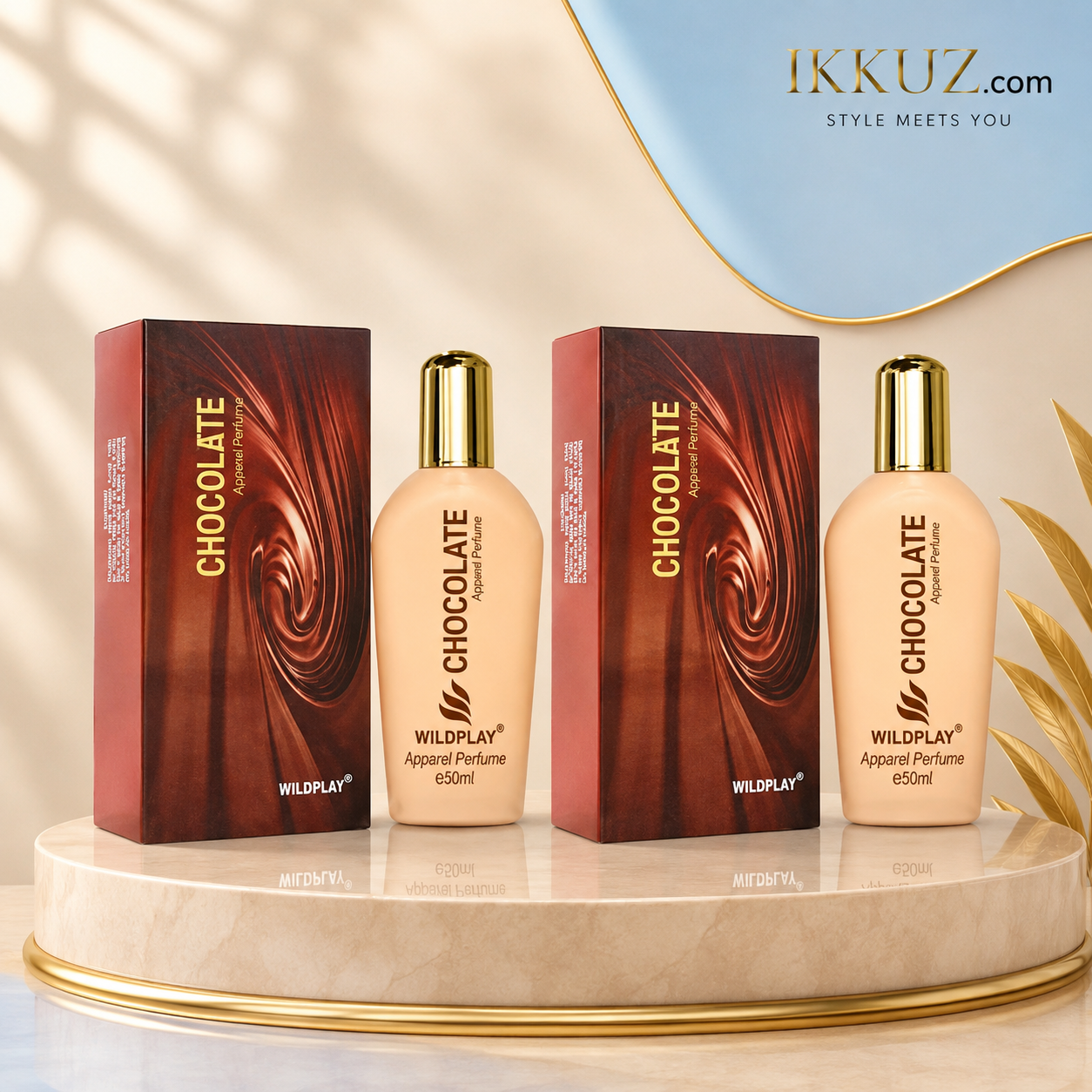 WILDPLAY Chocolate Luxury Perfume Combo – 2 x 30ml | Long Lasting Fragrance | Body Spray &amp; Perfume for Men &amp; Women