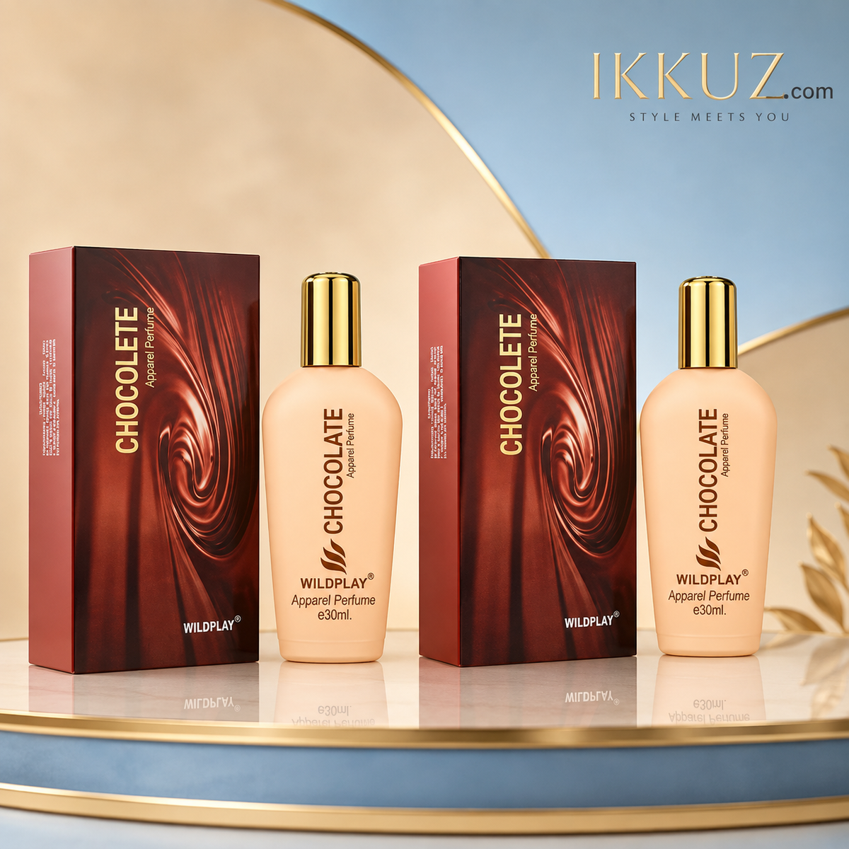 WILDPLAY Chocolate Luxury Perfume Combo – 2 x 30ml | Long Lasting Fragrance | Body Spray &amp; Perfume for Men &amp; Women