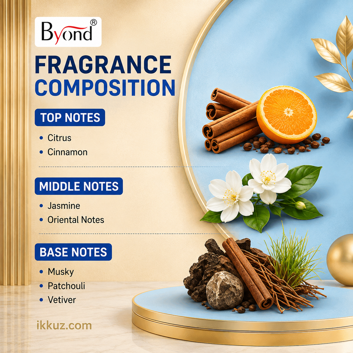 Byond Twister Gas Deodorant Spray for Men &amp; Women – 150ml | Long-Lasting Freshness