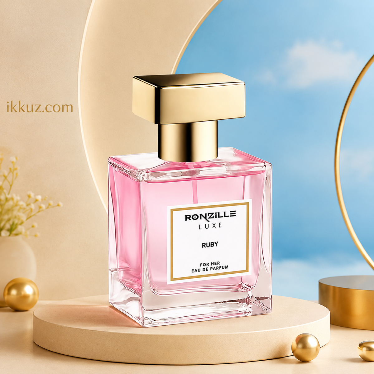 Ronzille Women Ruby Eau De Perfume 30ml | Long Lasting Elegant Fragrance for Women