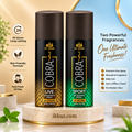 ST. JOHN Cobra Deo Live &amp; Sports 150ml Each | 24H Long-Lasting Freshness | Deodorant Spray for Men &amp; Women | Pack of 2