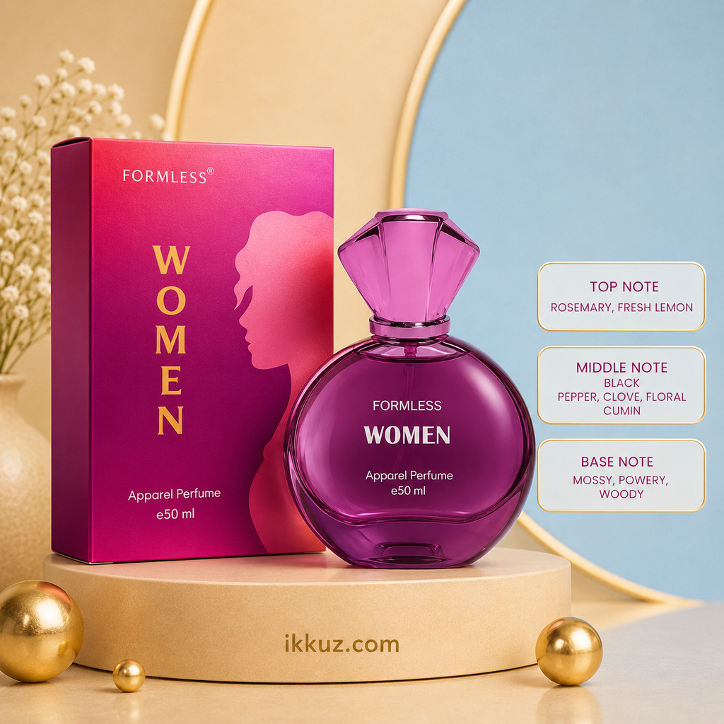 Formless Women &amp; SoftFeel 40ml Each Combo Pack of 2 | Unisex Apparel Perfume | Long-Lasting Fragrance