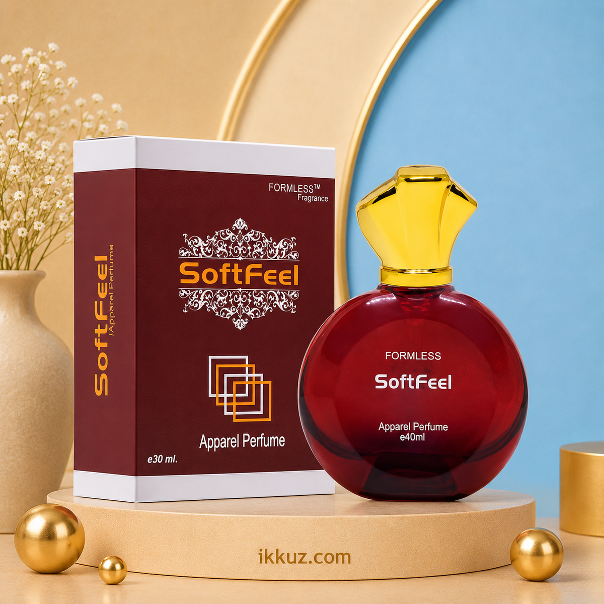 Formless Women &amp; SoftFeel 40ml Each Combo Pack of 2 | Unisex Apparel Perfume | Long-Lasting Fragrance