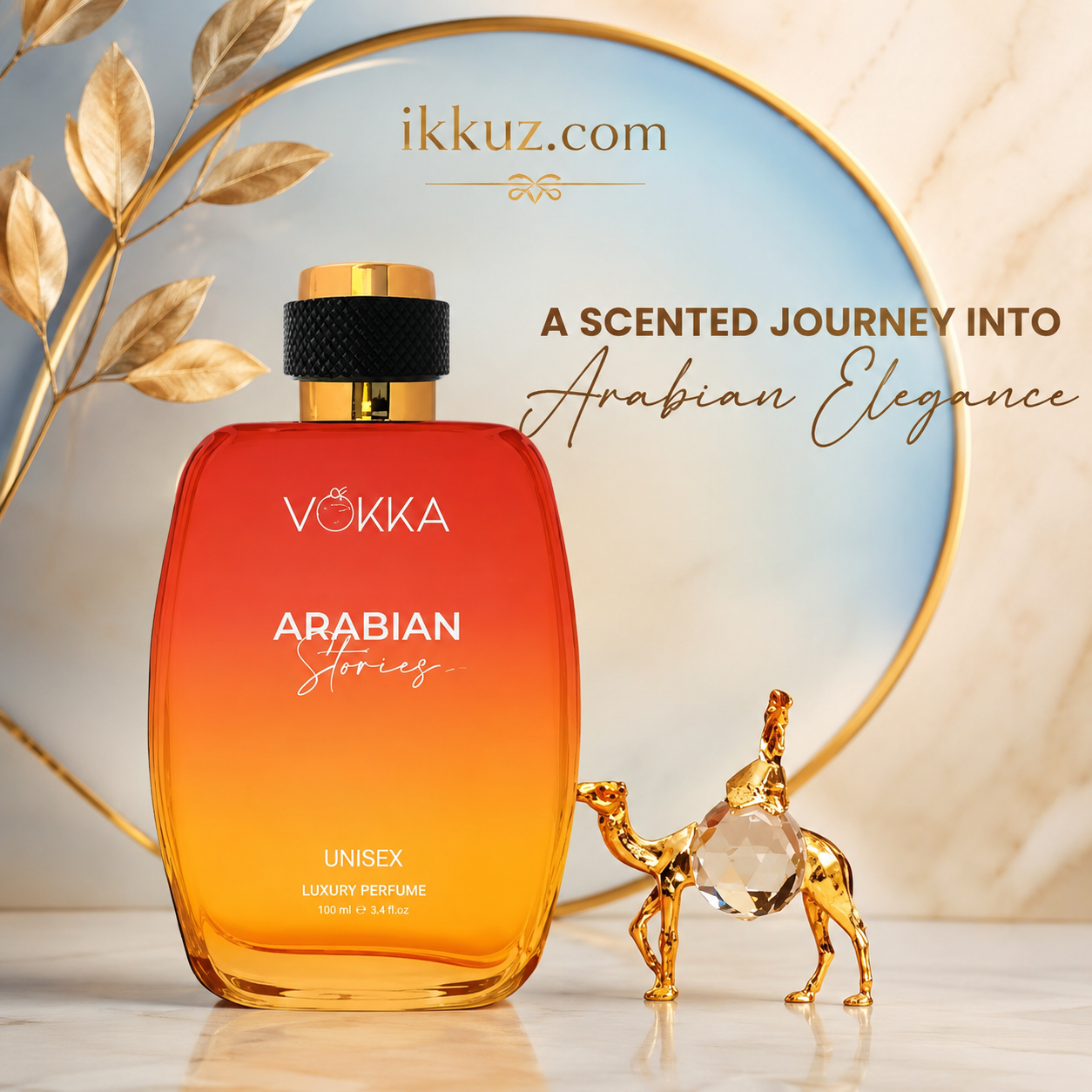 Vokka Arabian Luxe Duo – Desert Oud &amp; Arabian Stories Perfume Gift Set