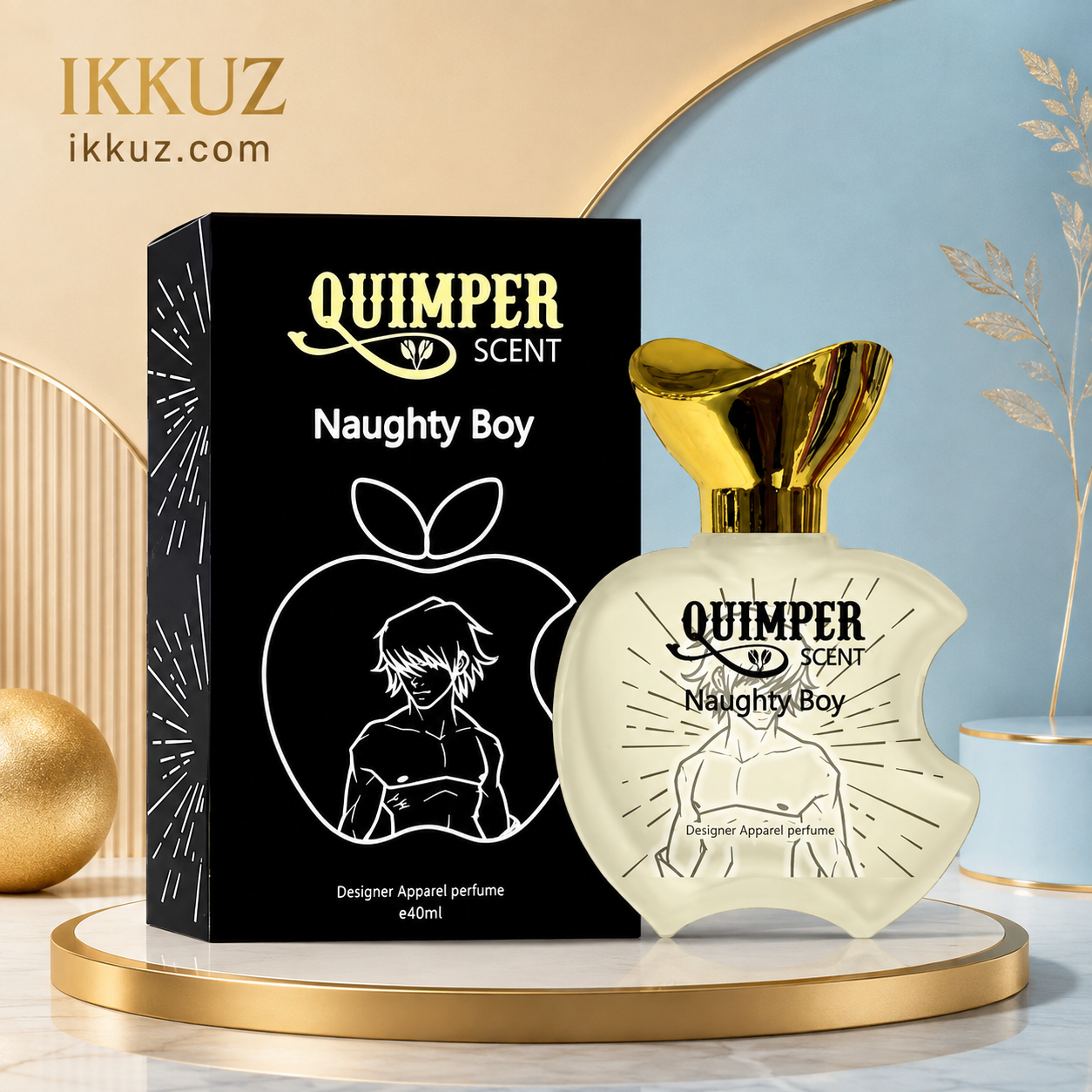 Quimper Naughty Boy 40ml Premium Long-Lasting Spray Perfume for Men