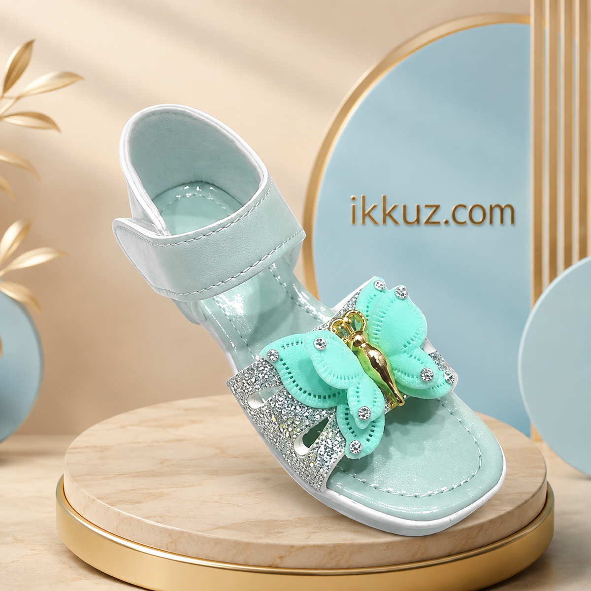 Girls Embellished Flatform Sandals – Stylish &amp; Comfortable Casual Footwear