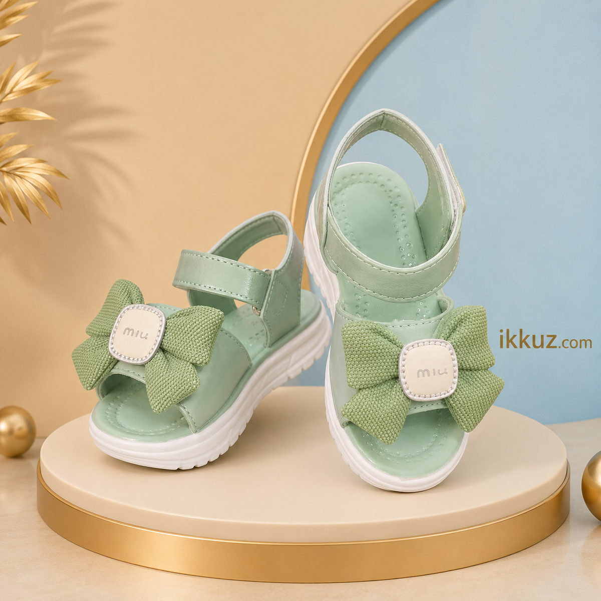 Girls Elegant Party Wear Sandals – Stylish Kids Occasion Footwear