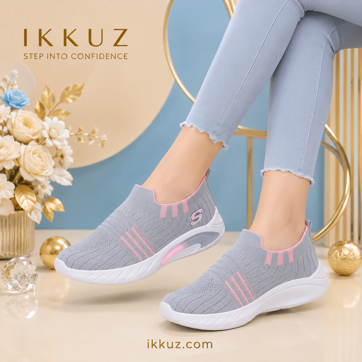 Girls Trendy Casual Comfort Shoes – Stylish Everyday Footwear