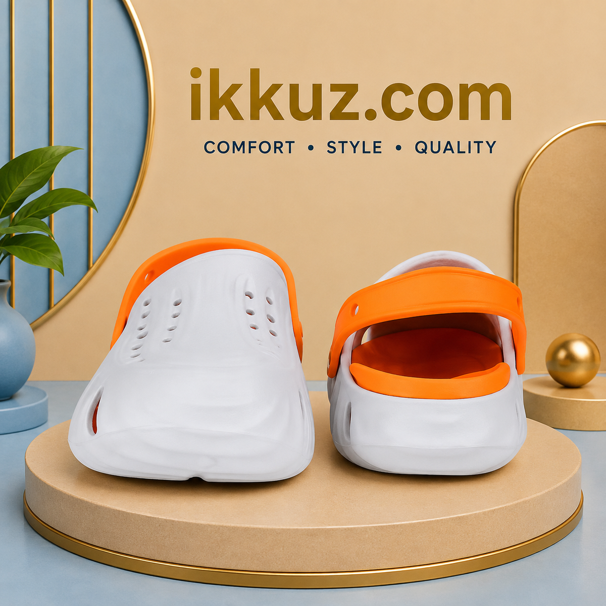 GraceStep Kids EVA Clogs – Lightweight Comfort Casual Shoes for Boys