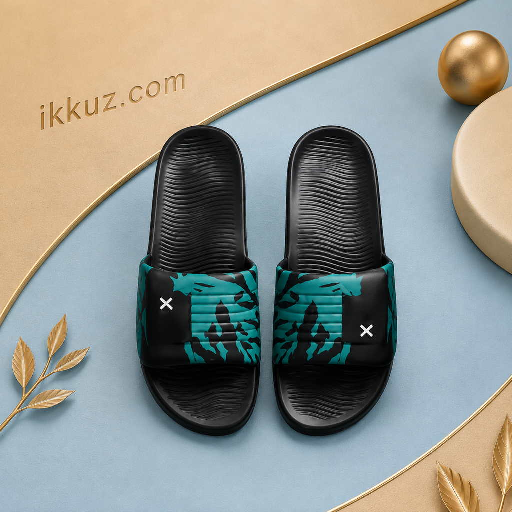 Boys Premium Printed EVA Slider | Lightweight Casual &amp; Daily Wear Flip Flop