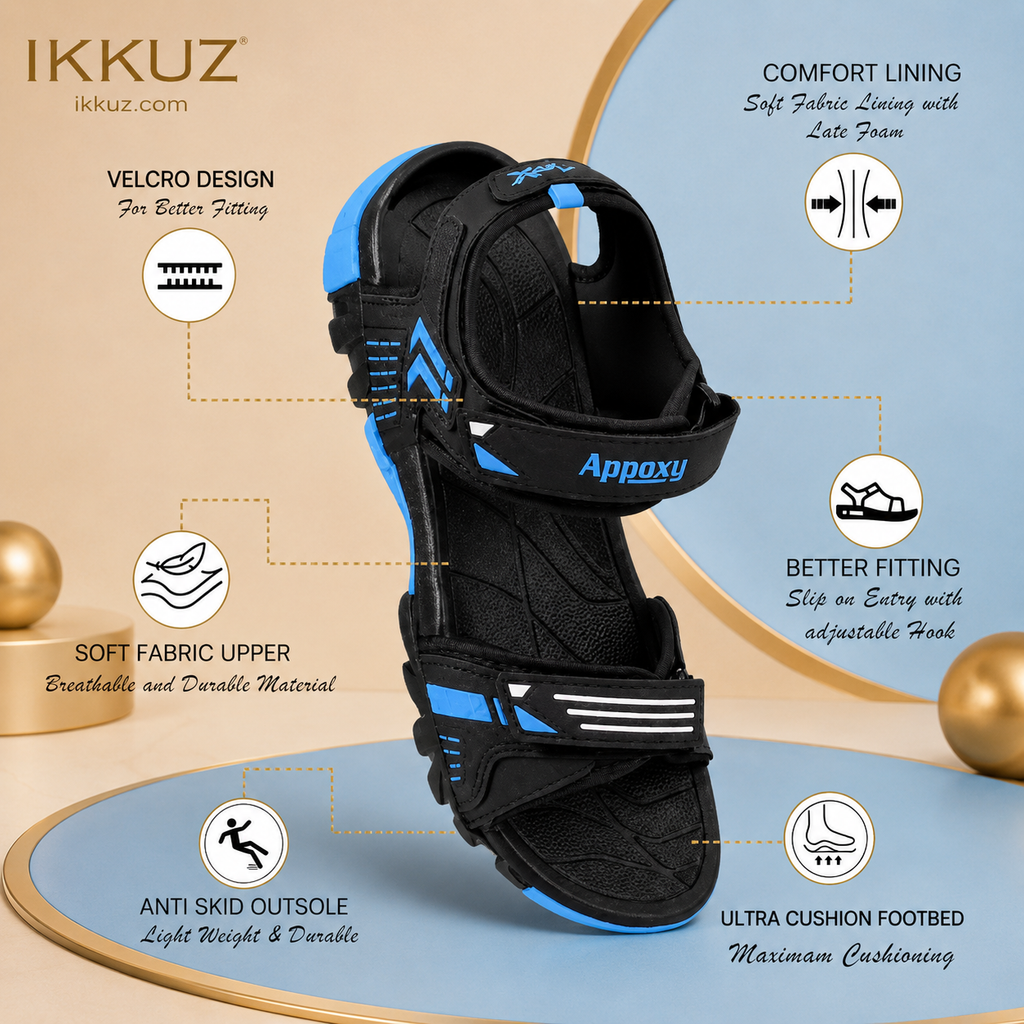 Premium Men's Adventure Walking Sandals