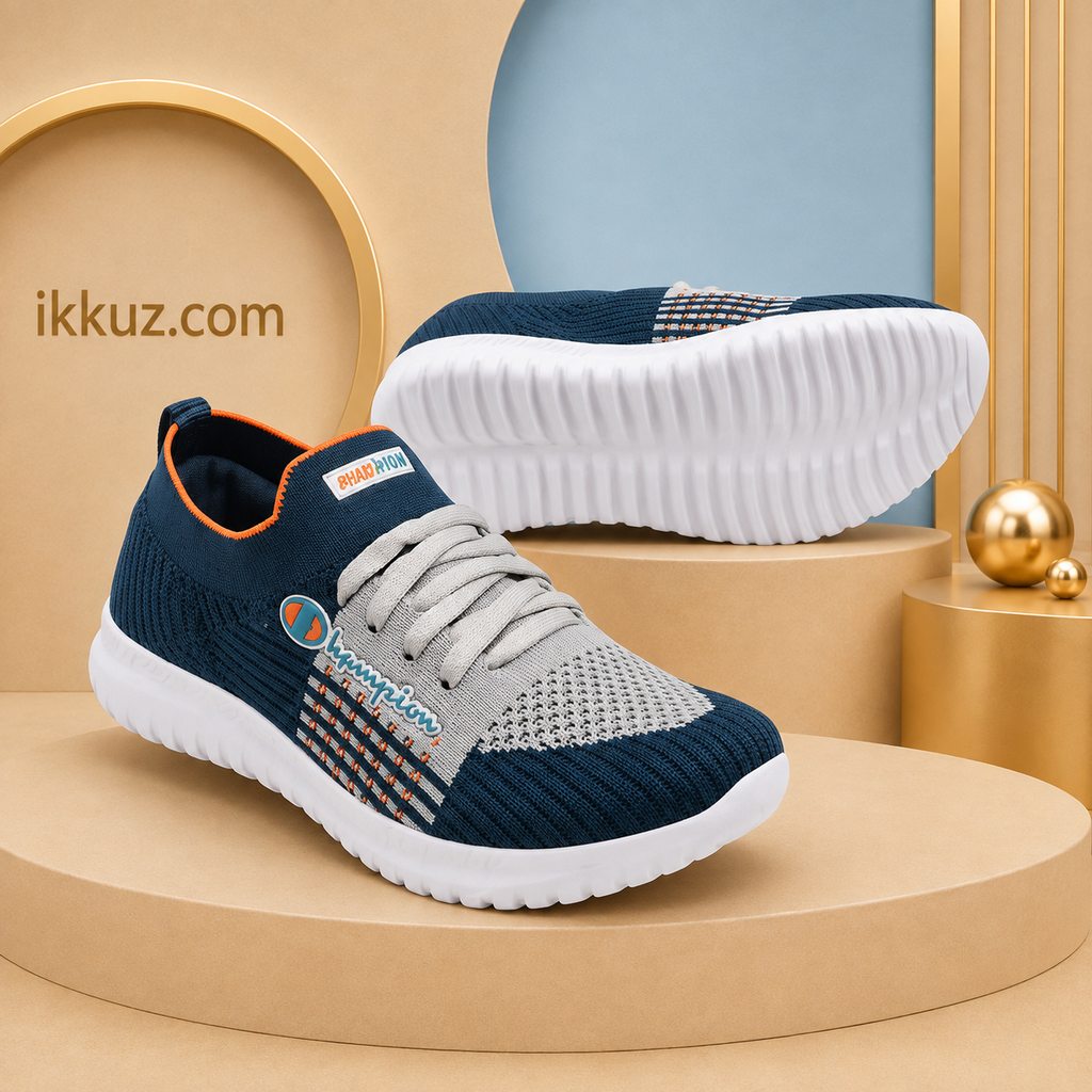 Airaqua Boys Sports Running Shoes | Stylish Lightweight Comfortable Lace-Up Sneakers