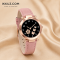RISHOX Elegance Designer Quartz Analog Leather Watch for Women | Premium Fashion Wrist Watch for Girls | Classic Casual &amp; Party Wear
