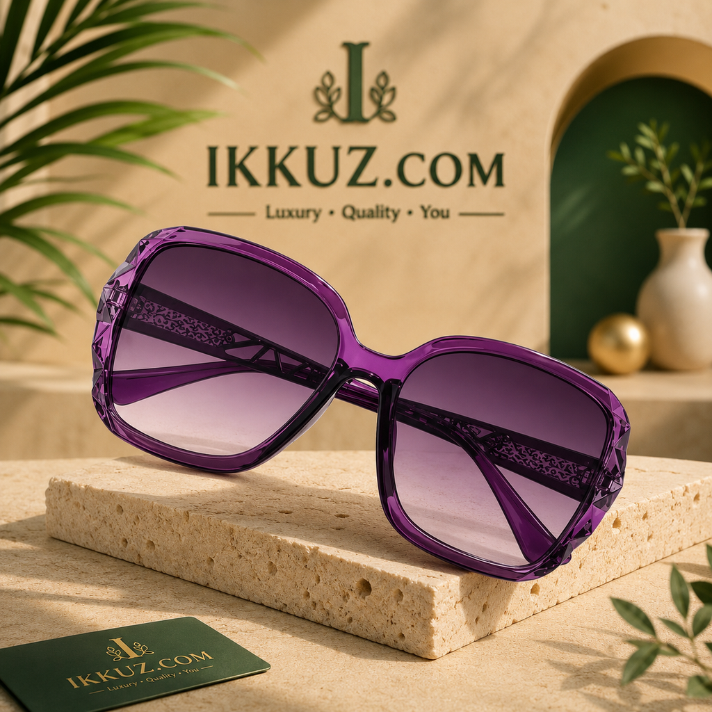 Women’s Oversized Fashion Sunglasses – Stylish Lightweight UV Protected Eyewear