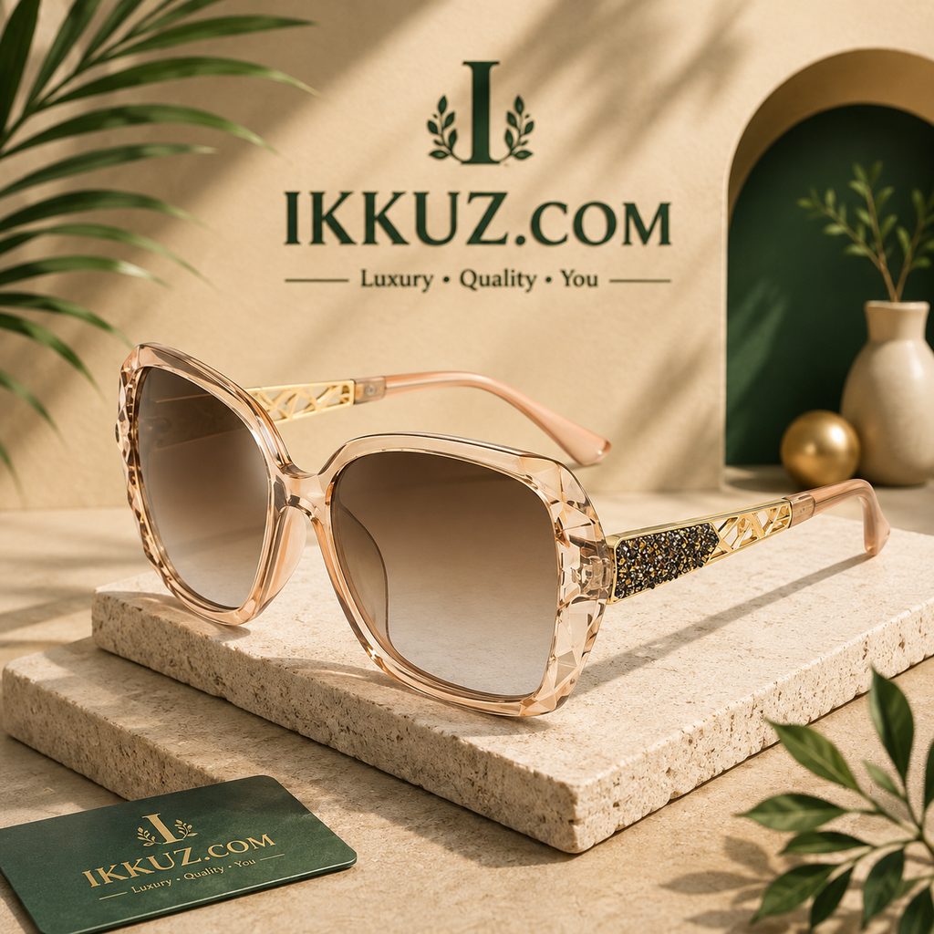 Women’s Oversized Fashion Sunglasses – Stylish Lightweight UV Protected Eyewear