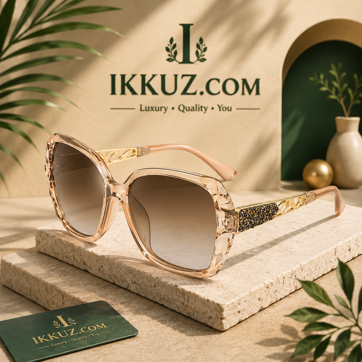 Women’s Oversized Fashion Sunglasses – Stylish Lightweight UV Protected Eyewear