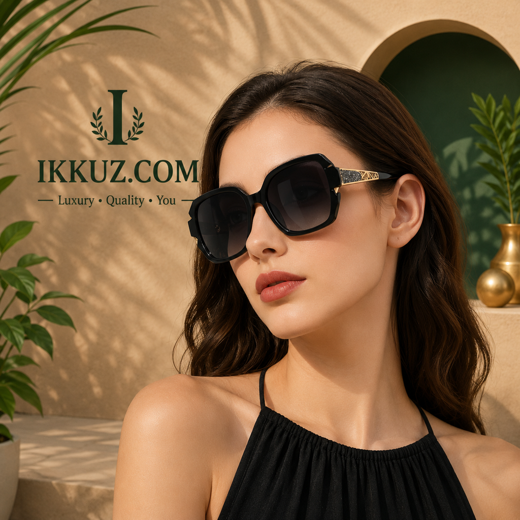 Women’s Oversized Fashion Sunglasses – Stylish Lightweight UV Protected Eyewear