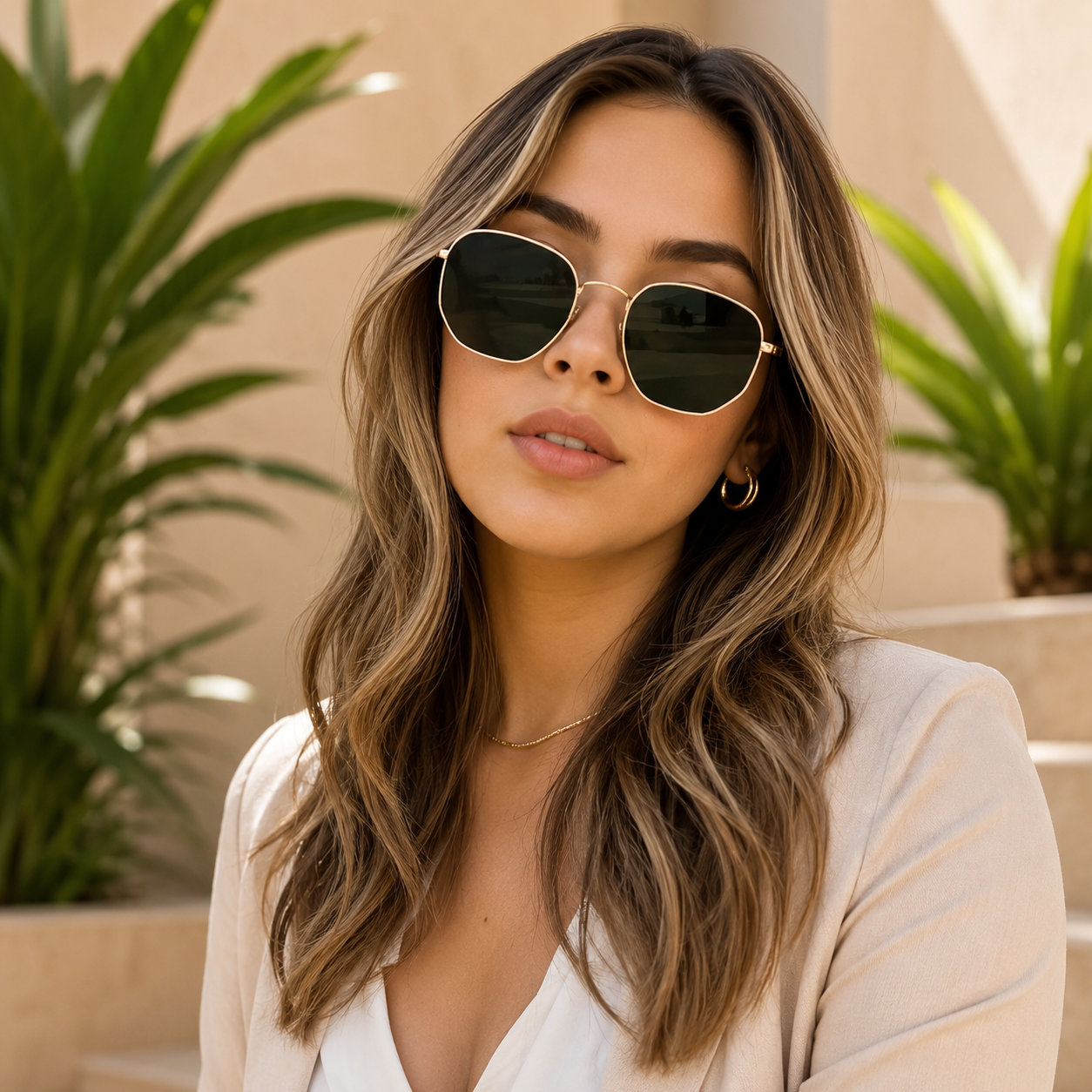 Urban Shadow™ – Premium Silver Metal Square UV400 Sunglasses | Black Lens | Luxury Unisex Streetwear Eyewear