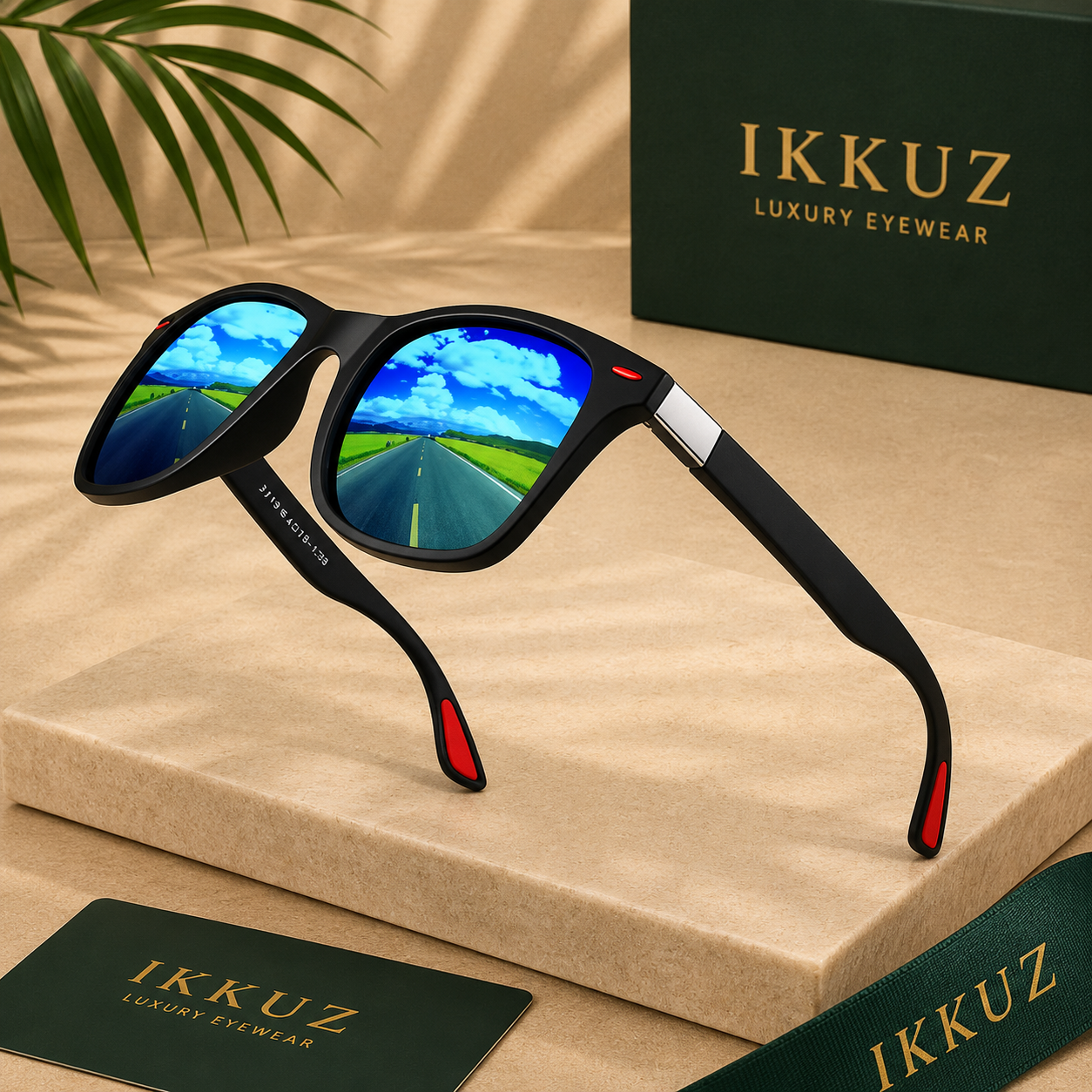 Veyron Premium UV-Protected Polarized Wayfarer Sunglasses for Men &amp; Women