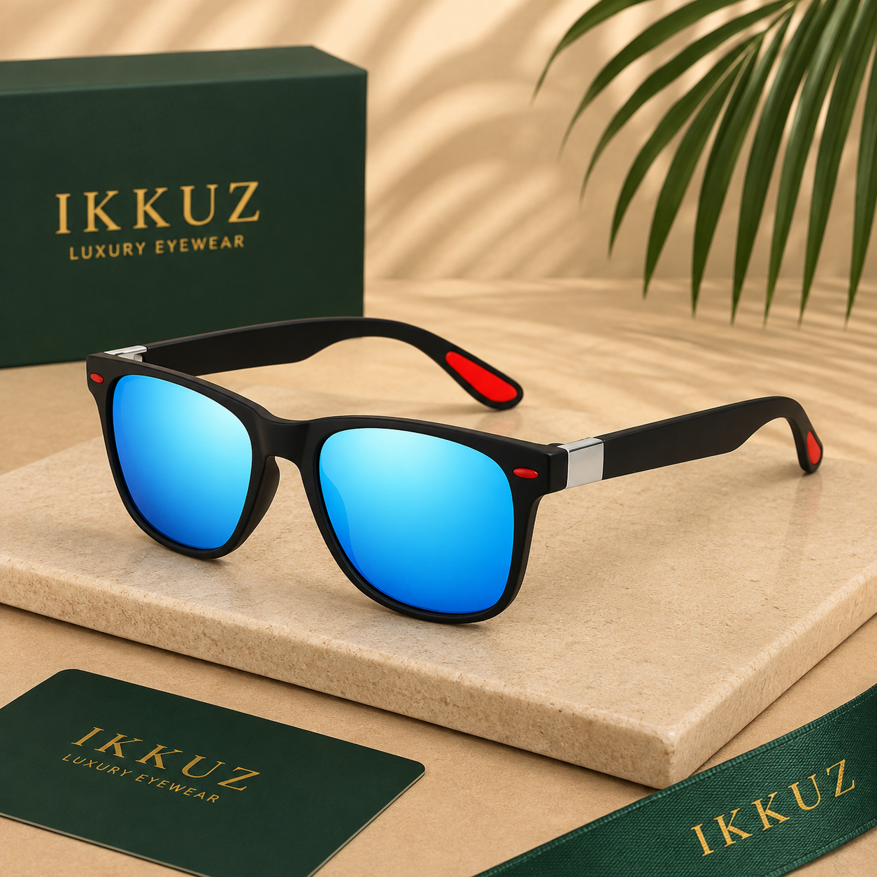 Veyron Premium UV-Protected Polarized Wayfarer Sunglasses for Men &amp; Women
