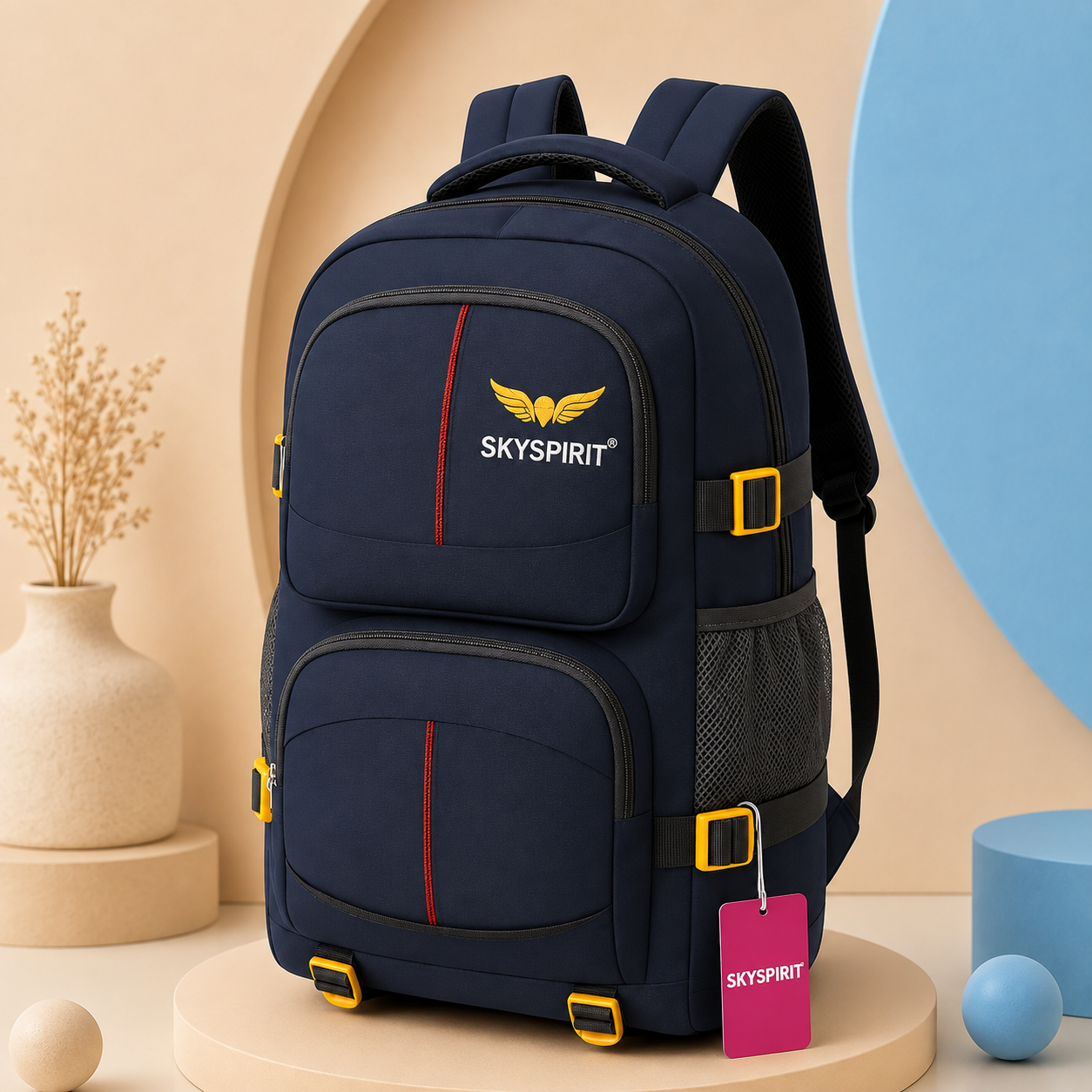 60L Waterproof Trekking &amp; Hiking Backpack | Large Travel Rucksack for Men | Camping, Backpacking &amp; Outdoor Adventure Bag