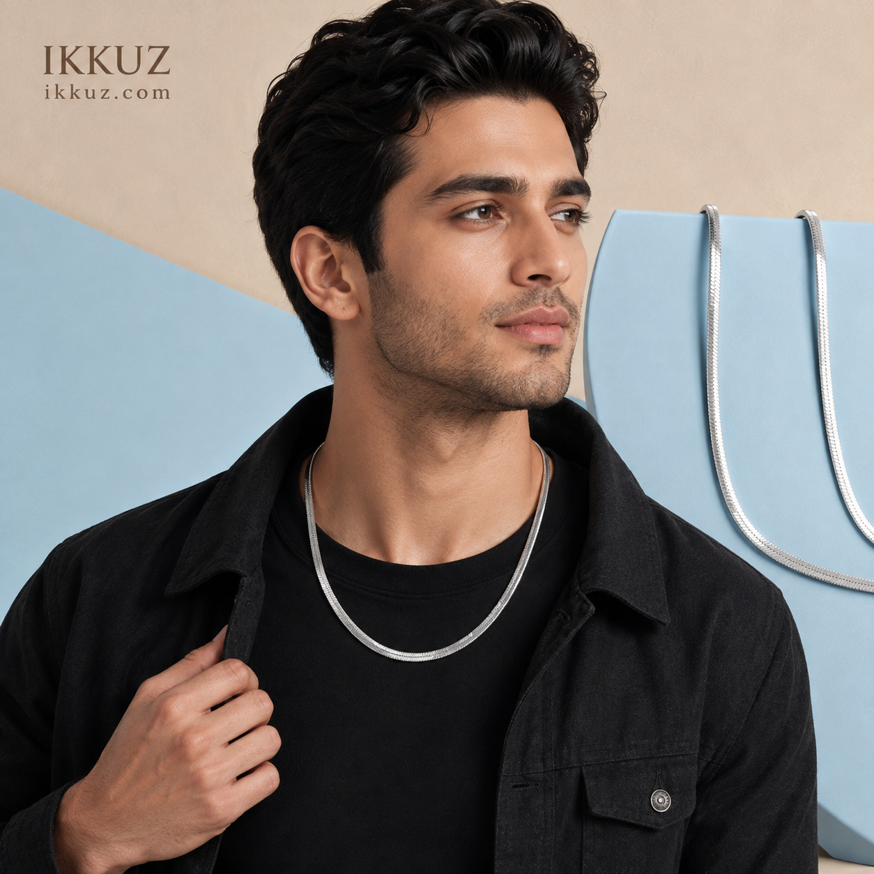 Premium Silver Stainless Steel Snake Chain Necklace | Unisex Minimalist Fashion Chain