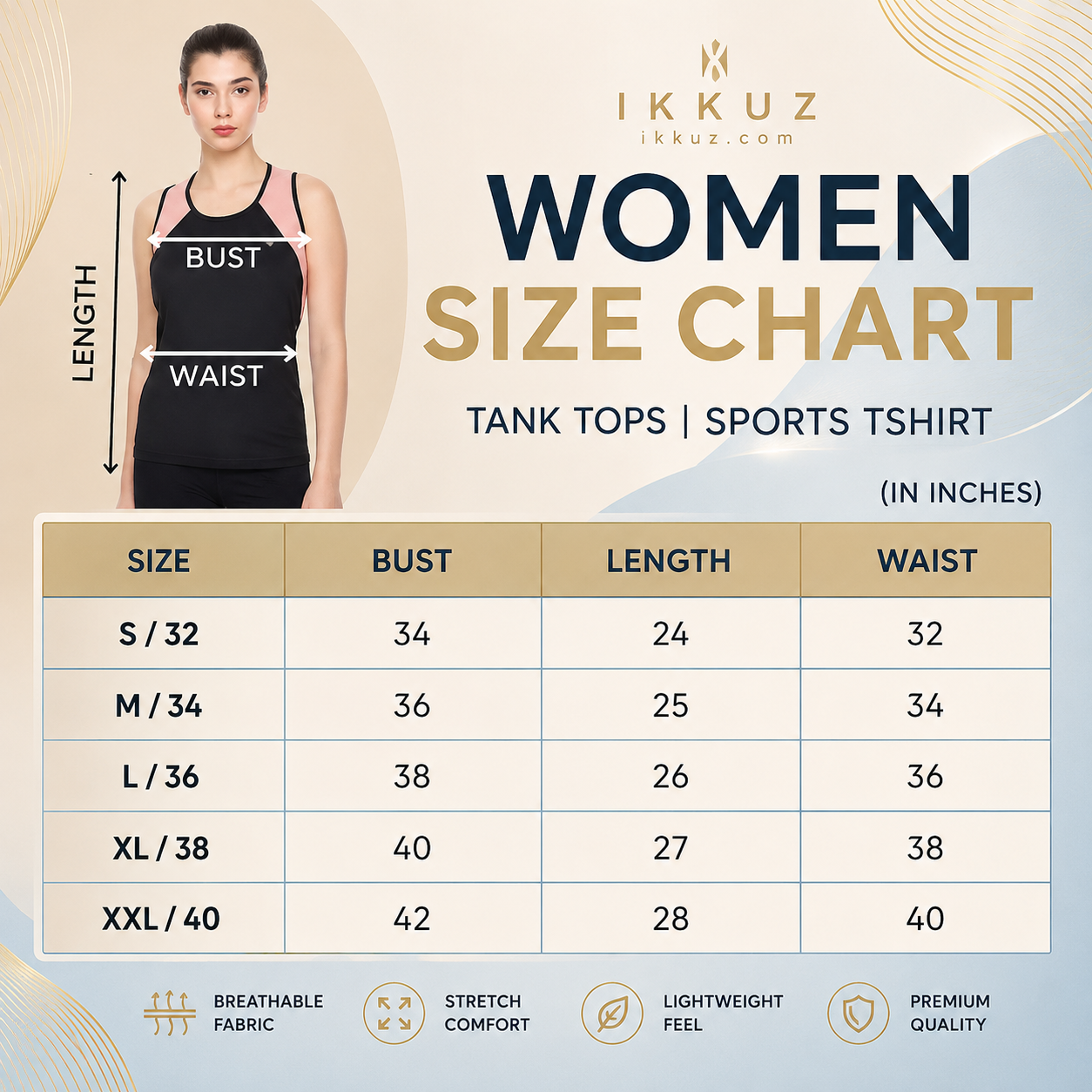 White Moon Women's Dry Fit Tank Top | Quick Dry Breathable Sleeveless Gym, Running, Yoga &amp; Workout Sports T-Shirt