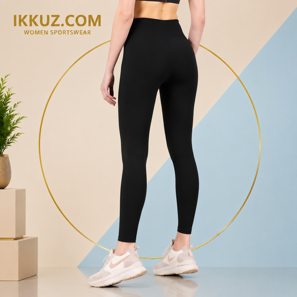 Women’s Solid Stretch Tights | Activewear, Yogawear, Gymwear &amp; Sportswear | Active Bottomwear