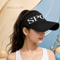Women’s Sport Sun Visor Cap – Adjustable Lightweight UV Protection Hat