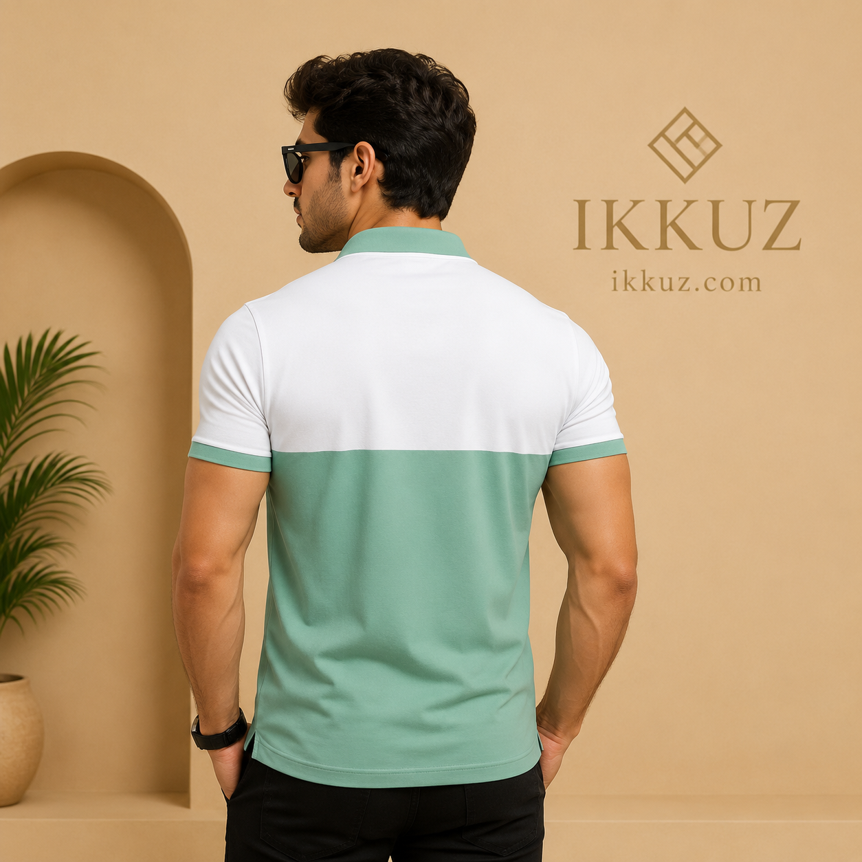 Premium Printed Polo T-Shirt for Men | Regular Fit | Everyday Casual Wear
