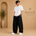Premium Loose Fit Track Pants for Men | Cotton Blend | Wide Leg Casual Joggers