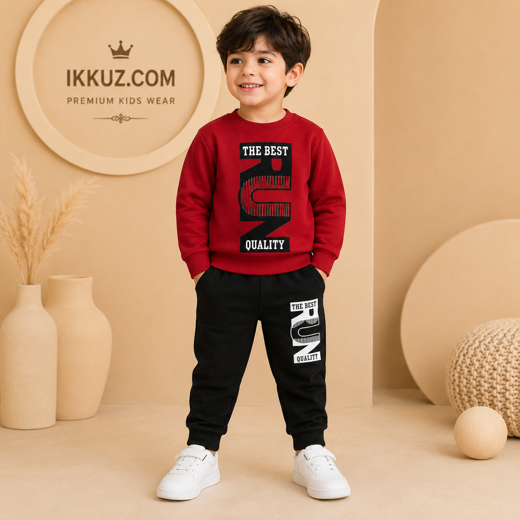 Premium Kids Printed Co-Ord Set | Soft Cotton Blend Top &amp; Bottom Outfit