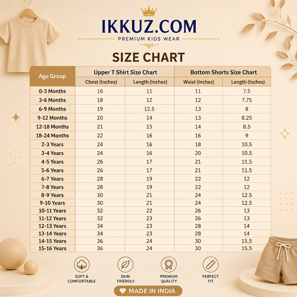 Premium Kids Printed Co-Ord Set | Soft Cotton Blend Top &amp; Bottom Outfit