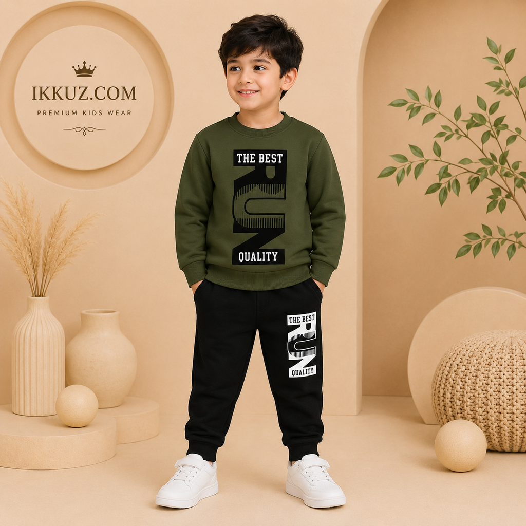 Premium Kids Printed Co-Ord Set | Soft Cotton Blend Top &amp; Bottom Outfit