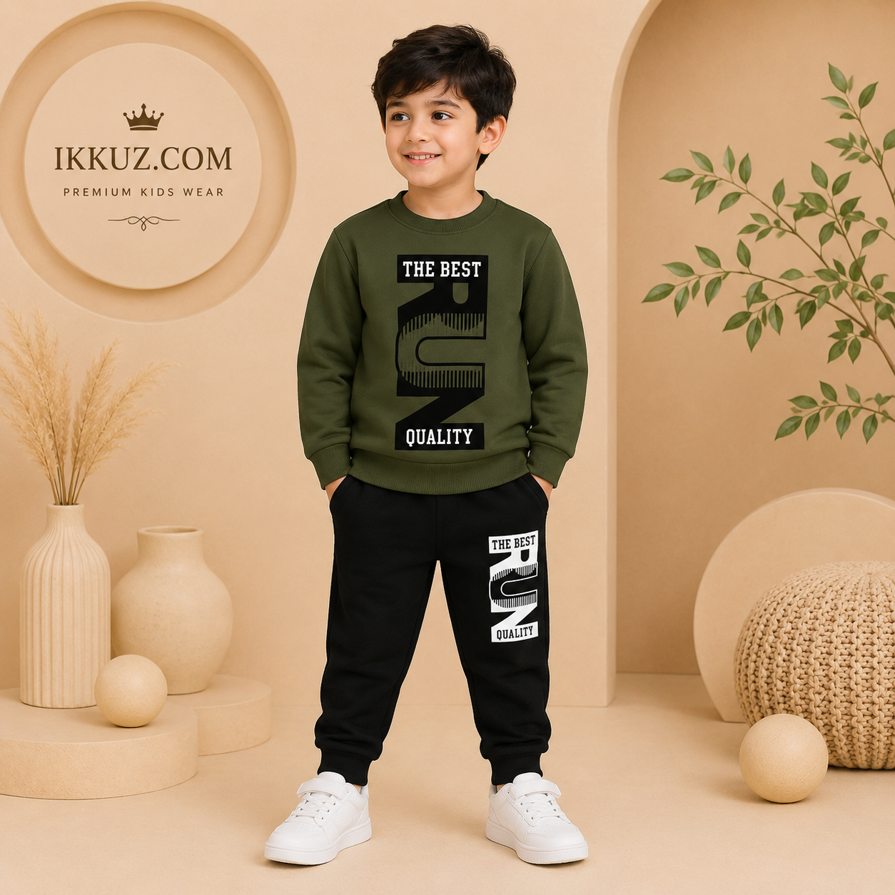 Premium Kids Printed Co-Ord Set | Soft Cotton Blend Top &amp; Bottom Outfit