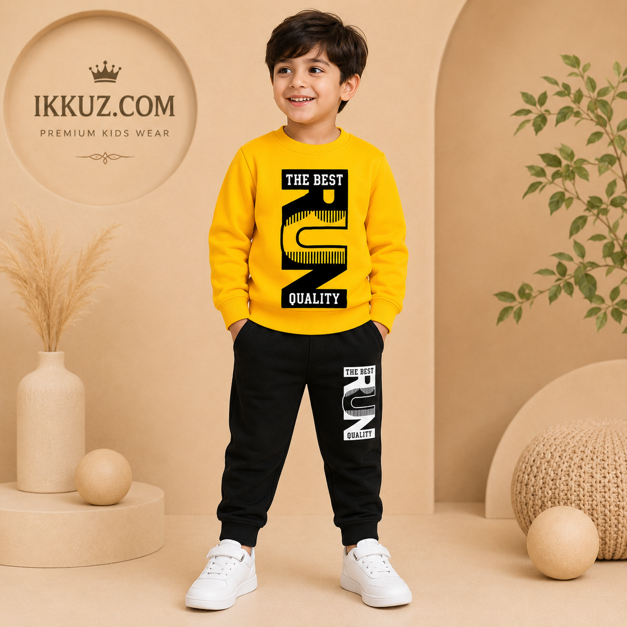 Premium Kids Printed Co-Ord Set | Soft Cotton Blend Top &amp; Bottom Outfit