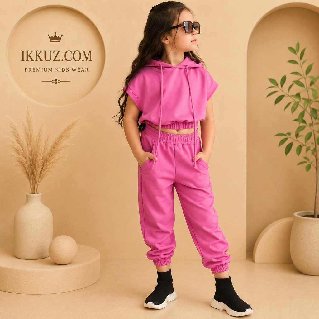 Premium Kids Co-ord Set – Trendy Cotton Blend Outfit
