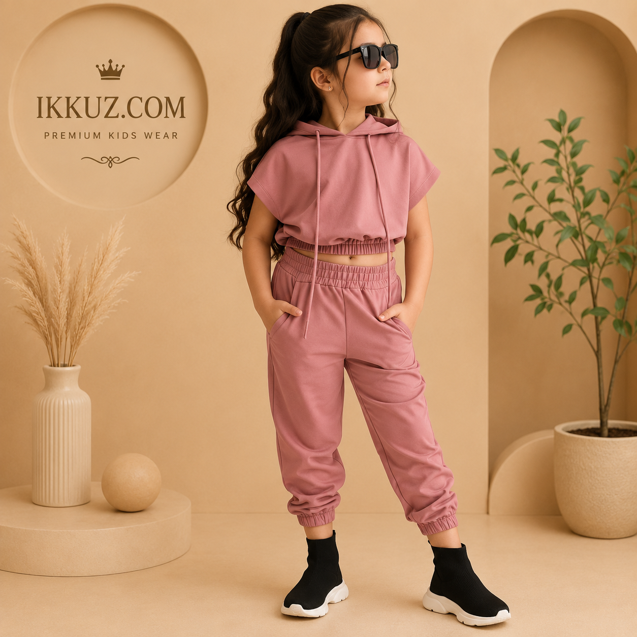Premium Kids Co-ord Set – Trendy Cotton Blend Outfit