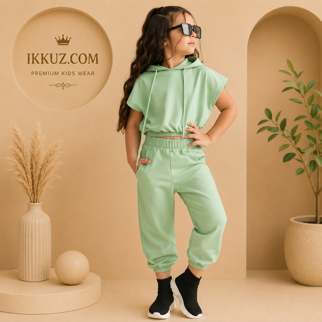 Premium Kids Co-ord Set – Trendy Cotton Blend Outfit